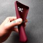 Cиликоновый чехол для Xiaomi Poco X3, марсала