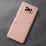 Cиликоновый чехол для Xiaomi Poco X3, розовый песок