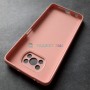 Cиликоновый чехол для Xiaomi Poco X3, розовый песок
