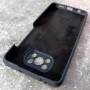 Чехол для Xiaomi Poco X3, Silicone Case, с логотипом, черный Чехол для Xiaomi Poco X3, Silicone Case, с логотипом, черный