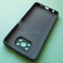 Cиликоновый чехол для Xiaomi Poco X3, темно-зеленый