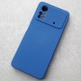 Чехол Silicone Cover для Xiaomi Poco X4 Pro, синий