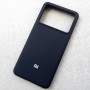 Чехол для Poco X6 Pro 5G, Silicone Case, с логотипом, черный
