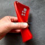 Силиконовый чехол для Xiaomi Redmi 10, красный
