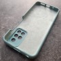 Чехол для Xiaomi Redmi 10, Silicone Case, с логотипом, ментол