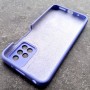 Чехол для Xiaomi Redmi 10, Silicone Case, с логотипом, фиалковый