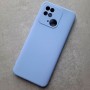 Чехол для Xiaomi Redmi 10C, Silicone Cover, фиолетовый