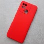 Чехол на Сяоми Редми 10Ц, Silicone Cover, красный