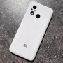 для Xiaomi Redmi 12C, чехол Silicone Case с логотипом Mi, белый