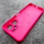 Чехол для Xiaomi Redmi 13C, Silicone Case, с логотипом, неоново-розовый