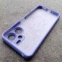 Чехол для Xiaomi Redmi 13C, Silicone Case, с логотипом, фиалковый