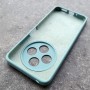 Чехол для Xiaomi Redmi 14C, Silicone Case, с логотипом, ментол