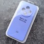 Чехол для Xiaomi Redmi 14C, Silicone Case, с логотипом, фиалка