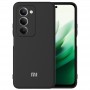 Чехол для Xiaomi Redmi 15, Silicone Case, с логотипом, черный