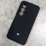 Чехол для Xiaomi Redmi 15, Silicone Case, с логотипом, черный