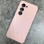 Чехол для Xiaomi Redmi 15, Silicone Case, с логотипом, розовый песок
