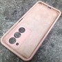 Чехол для Xiaomi Redmi 15, Silicone Case, с логотипом, розовый песок