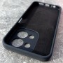 Чехол для Xiaomi Redmi 15C, Silicone Case, с логотипом, черный Чехол для Xiaomi Redmi 15C, Silicone Case, с логотипом, черный