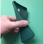 Cиликоновый чехол для Xiaomi Redmi 8A, темно-зеленый Cиликоновый чехол для Xiaomi Redmi 8A, темно-зеленый
