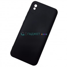 Чехол для Xiaomi Redmi 9A силиконовый, черный