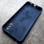 Чехол для Xiaomi Redmi 9A, Silicone Case, темно-синий матовый