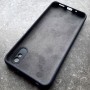 Чехол для Xiaomi Redmi 9A, Silicone Case, темно-сине-серый матовый