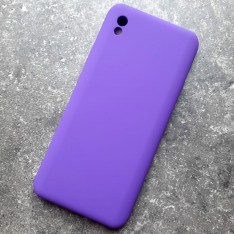 Чехол для Xiaomi Redmi 9A, Silicone Case, ультрафиолет