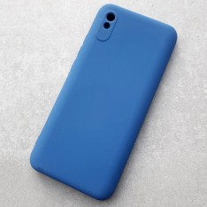 Чехол Silicone Cover для Xiaomi Redmi 9A, синий