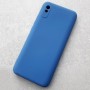 Чехол Silicone Cover для Xiaomi Redmi 9A, синий