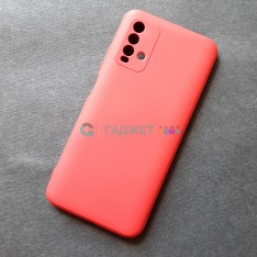 Силиконовый чехол для Xiaomi Redmi 9T, красная камелия