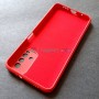 Силиконовый чехол для Xiaomi Redmi 9T, красная камелия