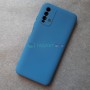 Силиконовый чехол для Xiaomi Redmi 9T, синий Силиконовый чехол для Xiaomi Redmi 9T, синий