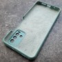 Чехол для Xiaomi Redmi 9T, Silicone Case, с логотипом, ментол Чехол для Xiaomi Redmi 9T, Silicone Case, с логотипом, ментол