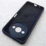 Чехол для Xiaomi Redmi A3, Silicone Case, с логотипом, черный