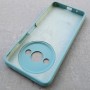 Чехол для Xiaomi Redmi A3, Silicone Case, с логотипом, мятный