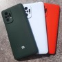 Чехол на телефон Редми Нот 10 про, силикон с логотипом, красный