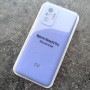 Чехол для Xiaomi Redmi Note 10 Pro, Silicone Case с лого, фиалка