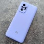 Чехол для Xiaomi Redmi Note 10 Pro, Silicone Case с лого, фиалка