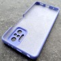 Чехол для Xiaomi Redmi Note 10 Pro, Silicone Case с лого, фиалка