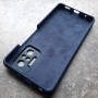 Чехол для Xiaomi Redmi Note 10 Pro, Silicone Case, темно-синий матовый