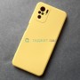 Чехол для Xiaomi RedMi Note 10, Silicone Cover, желтый