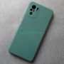 Силиконовый чехол для Xiaomi RedMi Note 10,темно-зеленый