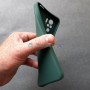 Силиконовый чехол для Xiaomi RedMi Note 10,темно-зеленый