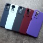 Чехол для Xiaomi Redmi Note 11 4G / Note 11S, Silicone Case, темно-синий