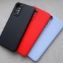 Xiaomi Redmi Note 11 4G / Note 11S, Silicone Cover, фиолетовый