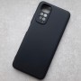 Xiaomi Redmi Note 11 4G / Note 11S, Silicone Cover, черный