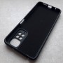 Xiaomi Redmi Note 11 4G / Note 11S, Silicone Cover, черный