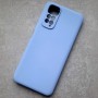Xiaomi Redmi Note 11 4G / Note 11S, Silicone Cover, фиолетовый