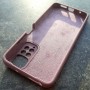 Чехол для Xiaomi Redmi Note 11 4G, Silicone Case, с логотипом, св. марсала