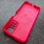 Для Xiaomi Redmi Note 11 4G / Note 11S чехол, Silicone Case, с логотипом, неоново-розовый